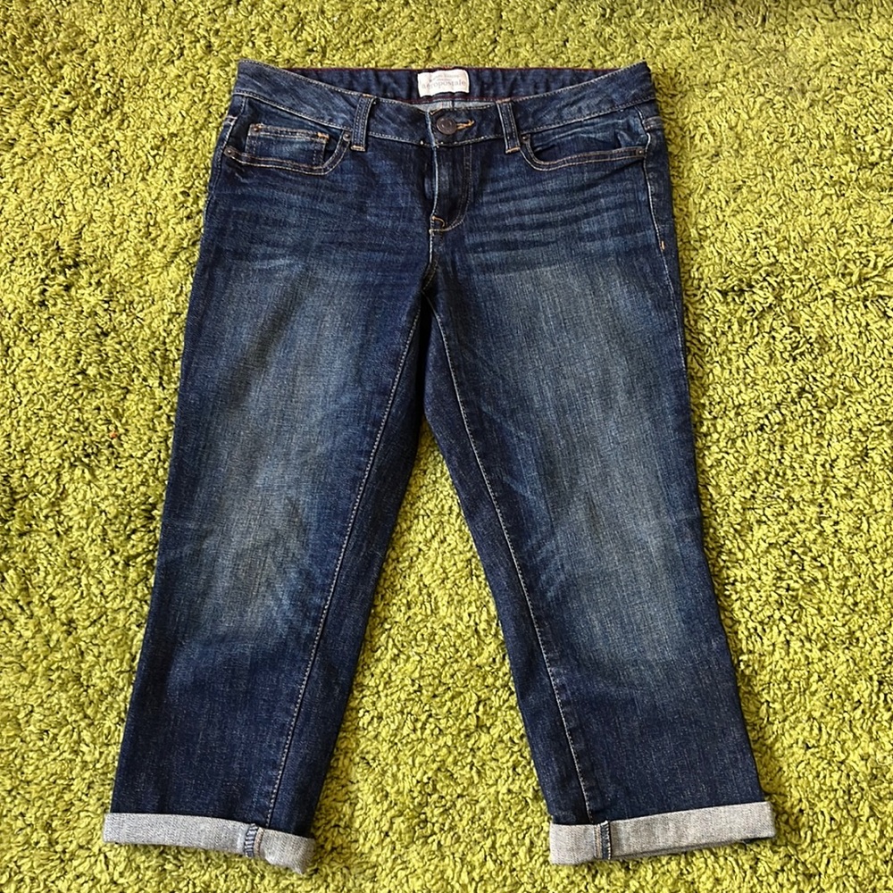 cropped jeans